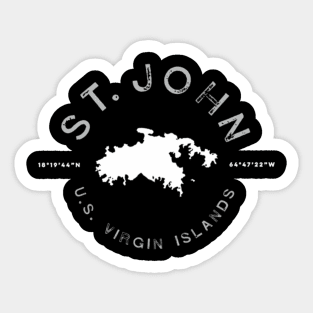 St John Usvi Sticker